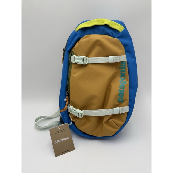 Patagonia Other - Patagonia 8L Atom Sling Patchwork Vessel Blue NWT